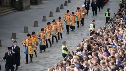 The accession ceremony in Edinburgh