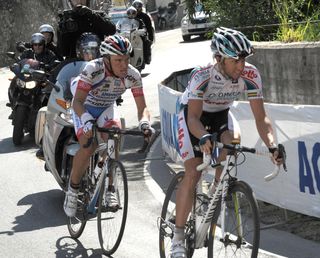 Matthew Lloyd and Rubens Bertogliati, Giro d