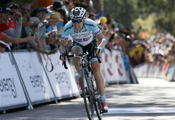 Levi Leipheimer (Omega Pharma-Quickstep) rides into the USA Pro Challenge race lead