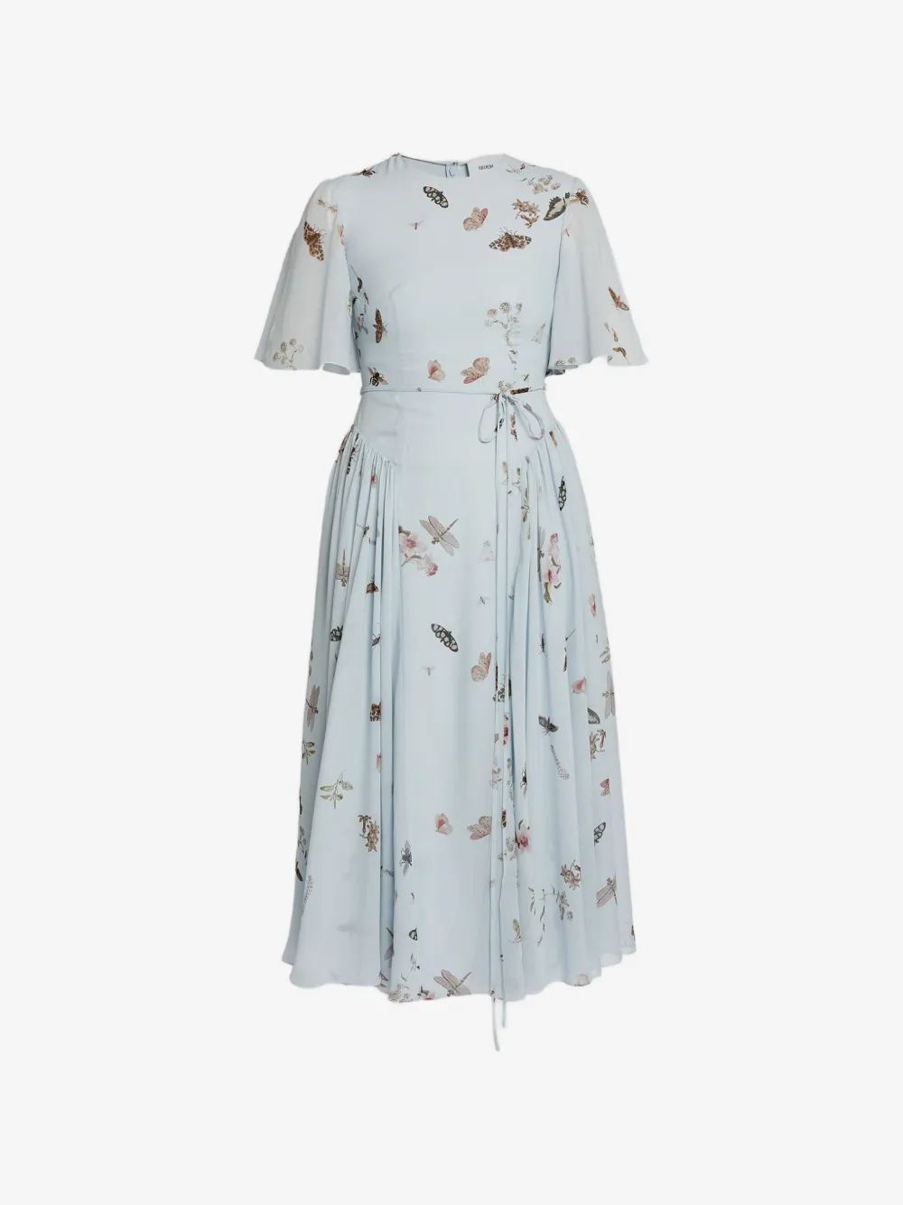 Erdem Printed-Detail Midi Dress | 8