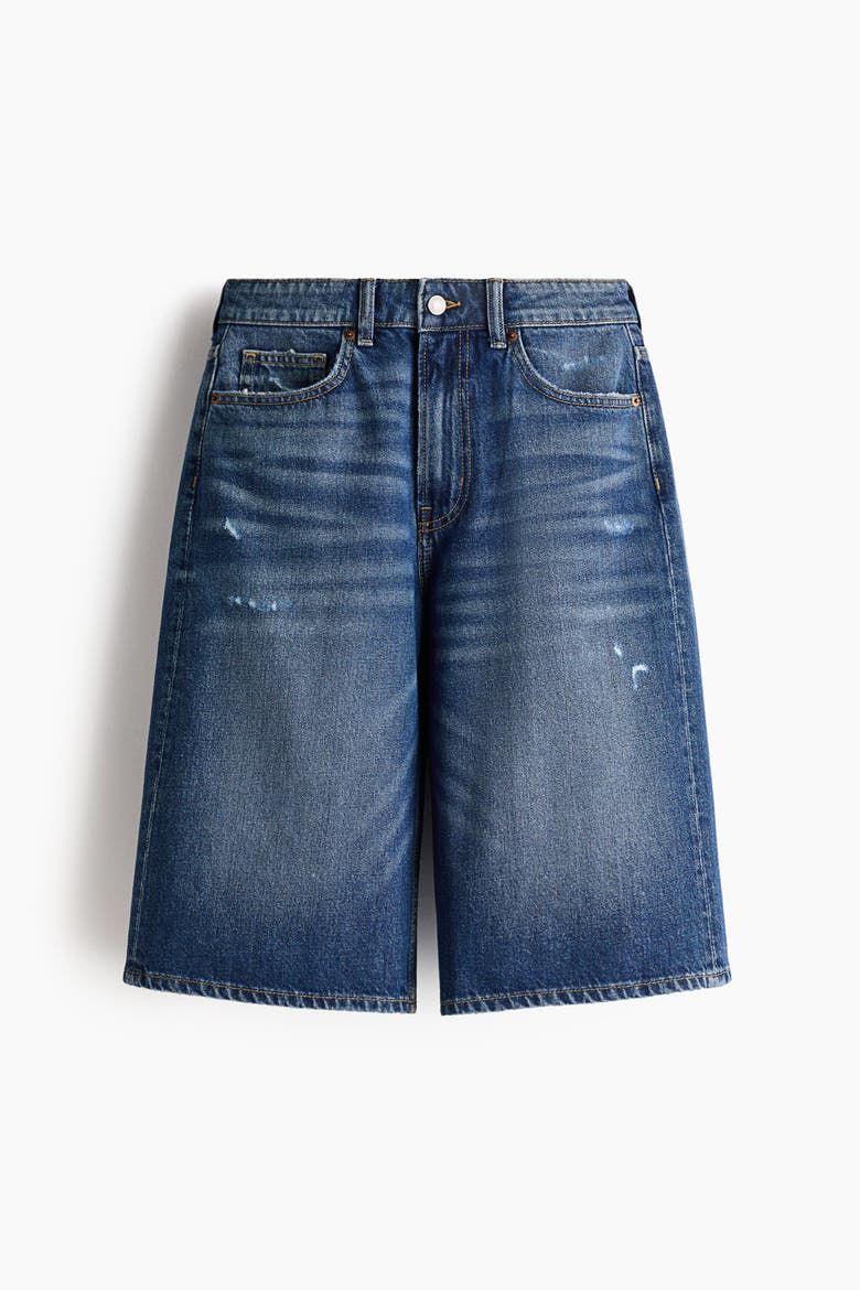 Denim Bermuda Shorts