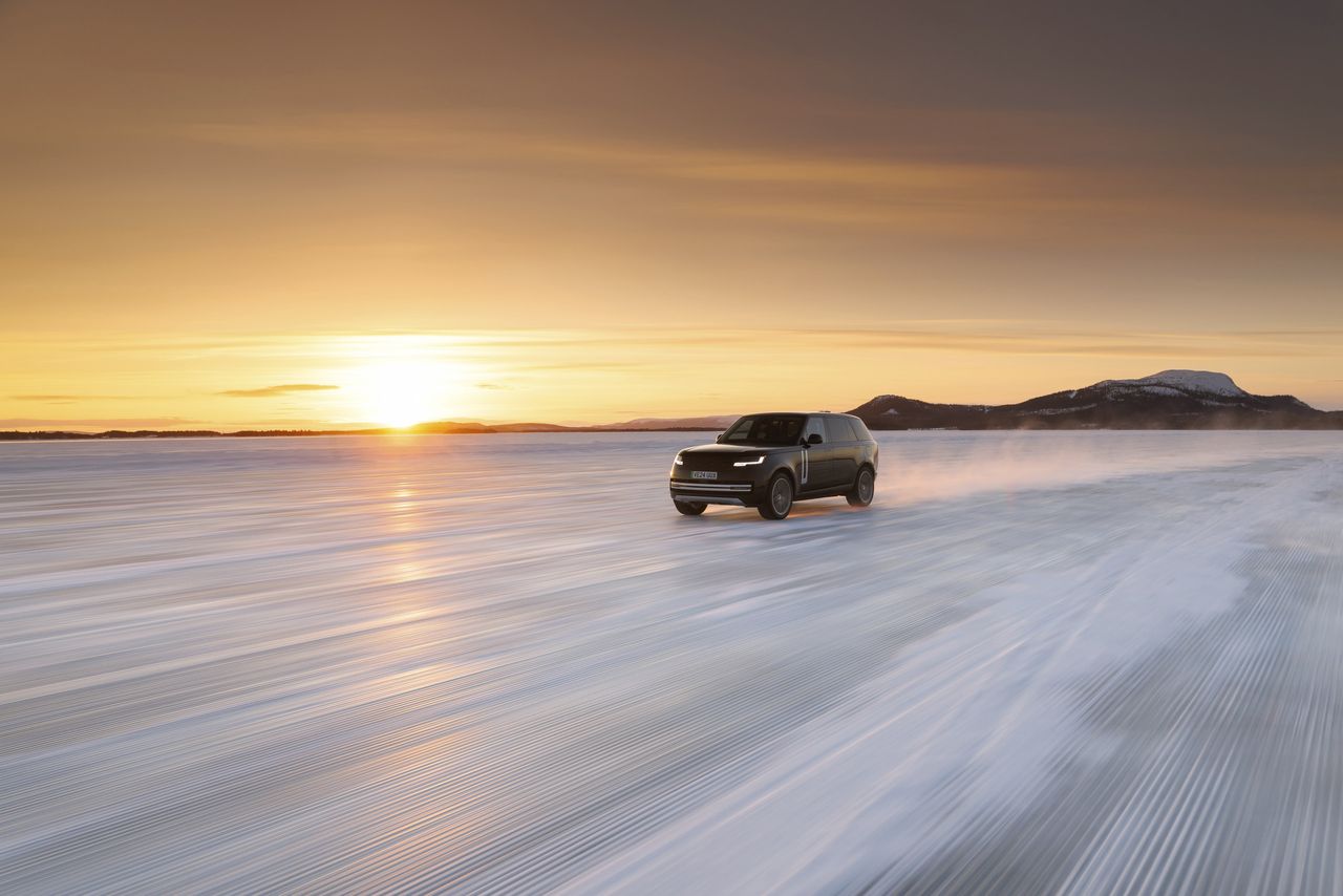 Range Rover EV prototypes under hot and cold weather testing
