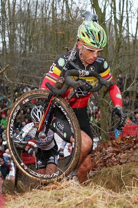 Sven Nys eventually made his way to third