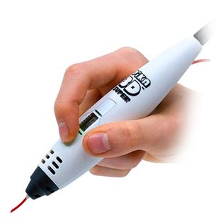 The best 3D pens; a child's hand holds a 3D pen