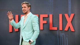 Ryan Gosling attends The Gray Man Los Angeles premiere