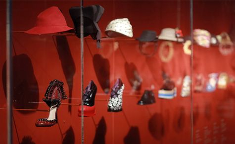 Miuccia Prada&#039;s outstandingly elaborate shoes at New York&#039;s Costume Institute of the Metropolitan Museum of Art