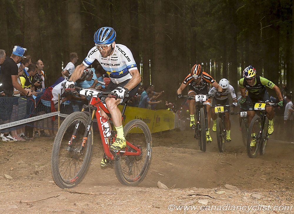 European Champion Florian Vogel (Focus XC Team)