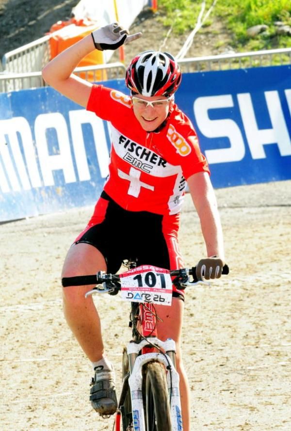 Michelle Hediger (Fisher BMC) wins at Schladming
