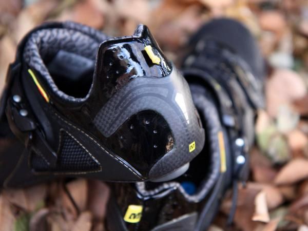 The Energy Lock carbon fibre heel cup add-on is very effective at locking in the rear of your foot.