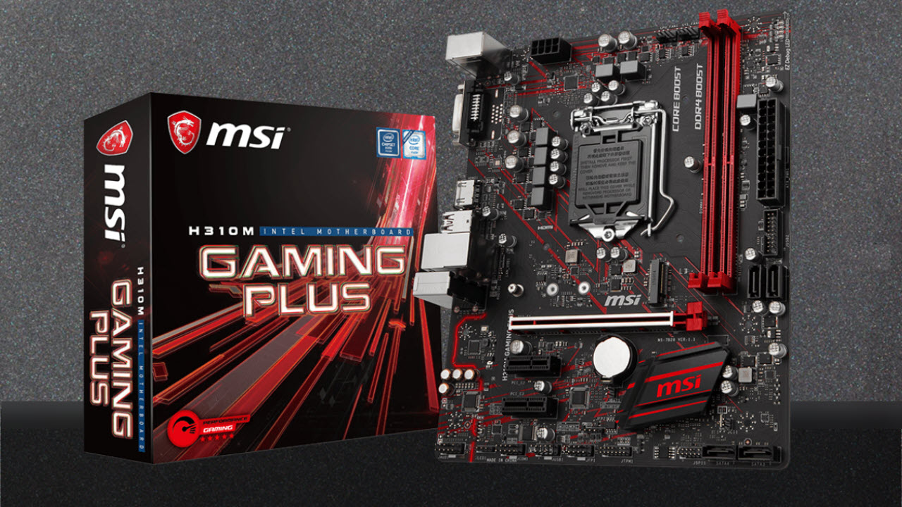 MSI H310M Gaming Plus Software and Firmware