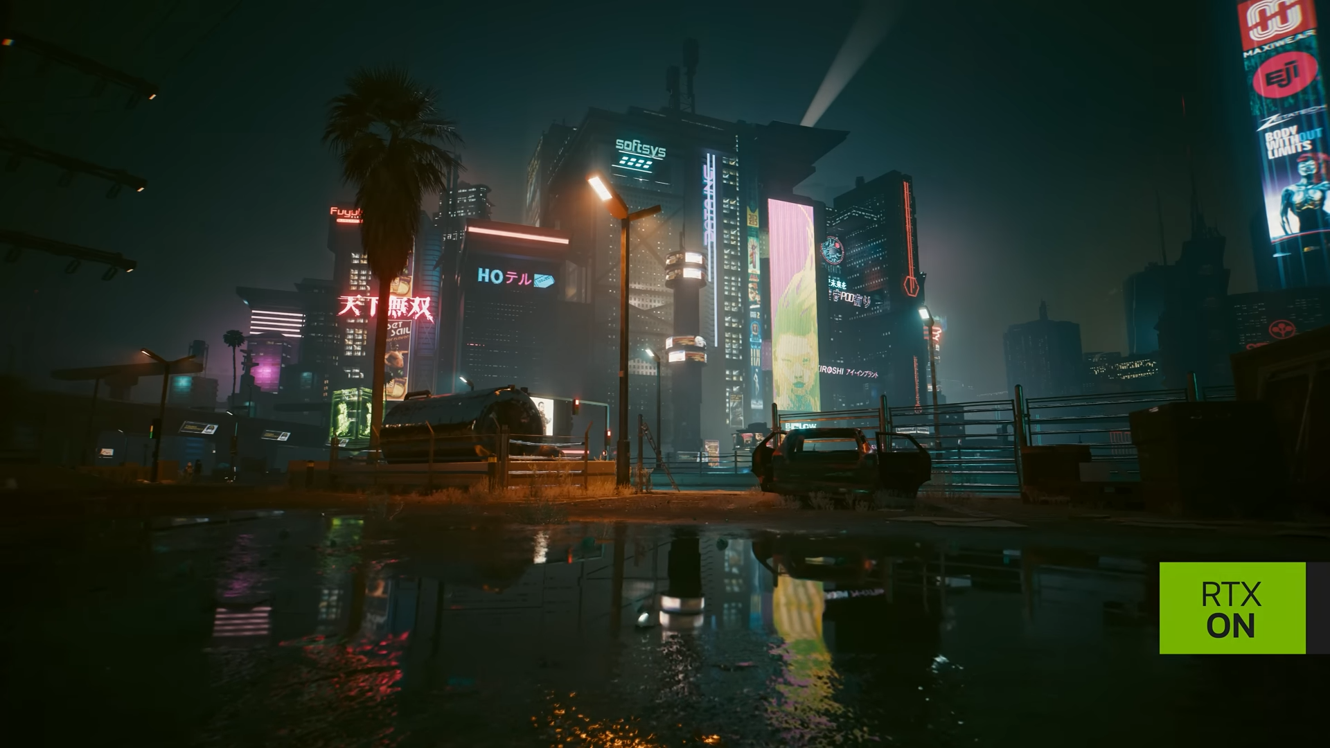 Cyberpunk 2077 RTX Overdrive Mode vs OFF Graphics Comparison