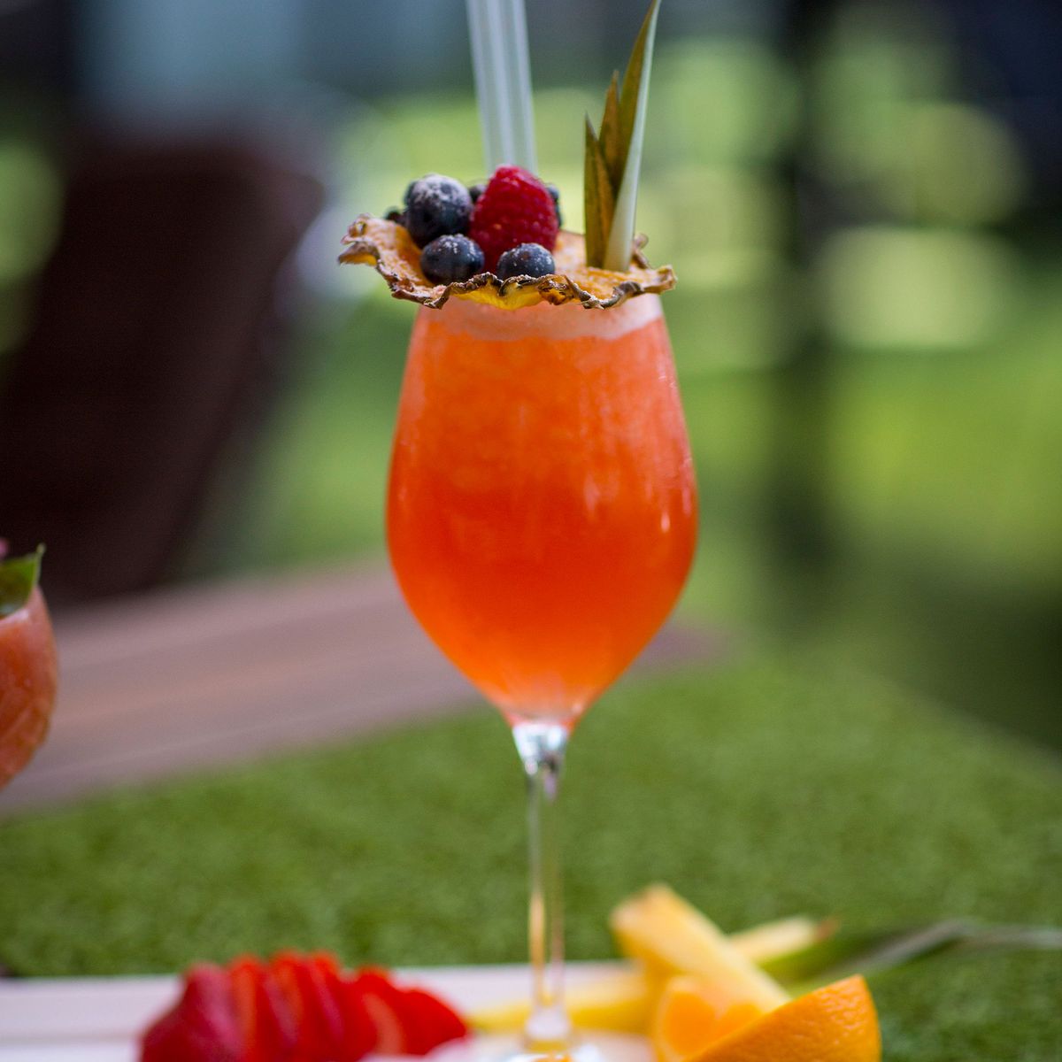 Enjoy the taste of summer with our ginger and goji berry punch