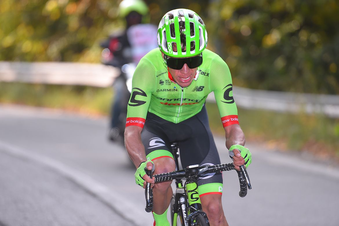 Rigoberto Uran en route to victory at Milano-Torino