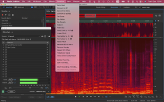 Editing audio in Adobe Audition