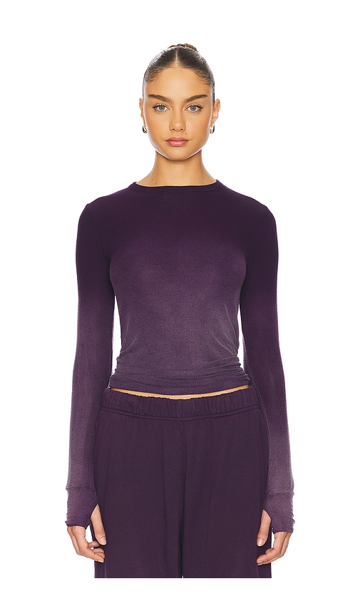 Alick Long Sleeve Fitted Top W/ Thumbhole Top