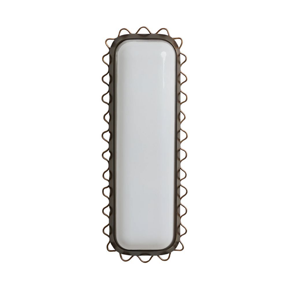 Savita Burnished Brass Sconce