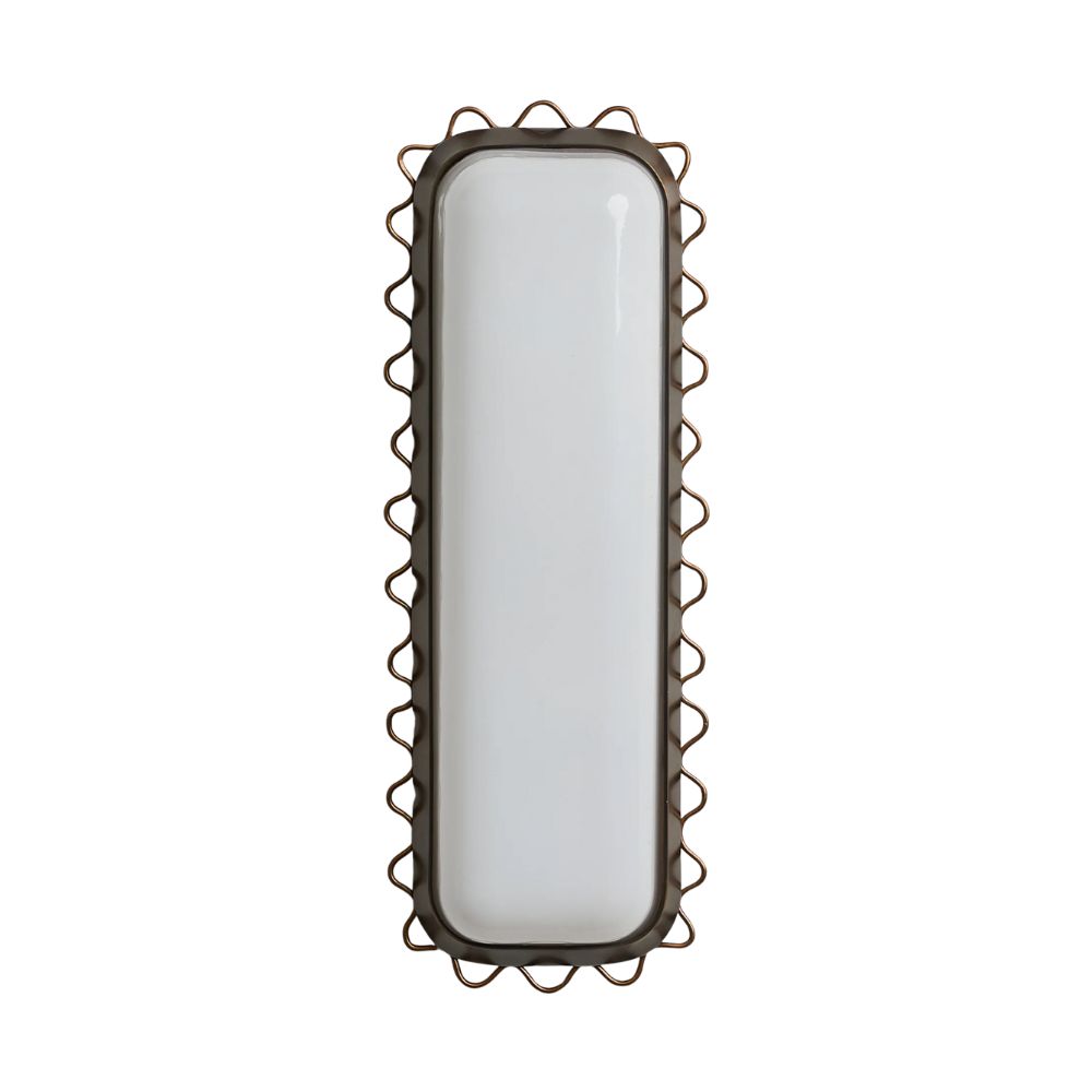 Savita Burnished Brass Sconce