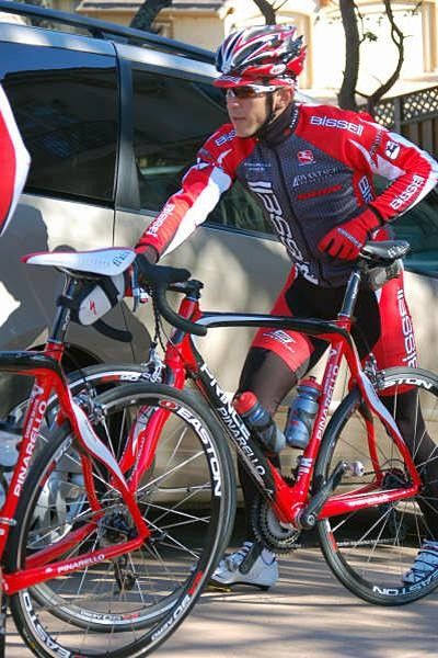 Ben Jacques-Maynes gets ready for a ride in the beautiful Santa Rosa area.