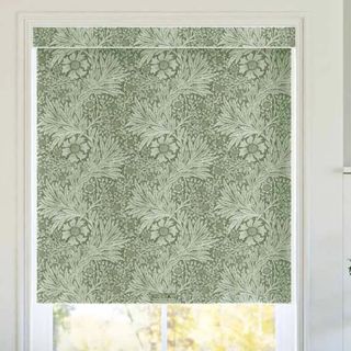 William Morris Room Darkening Roller Shades (Marigold Moss)