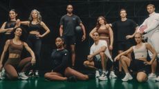 A group of gym-goers wearing Forme sportswear