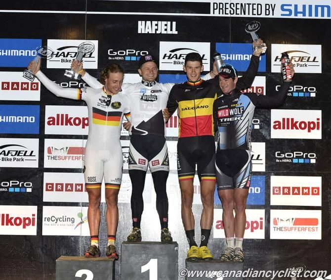 Elite men's final eliminator World Cup podium for 2013