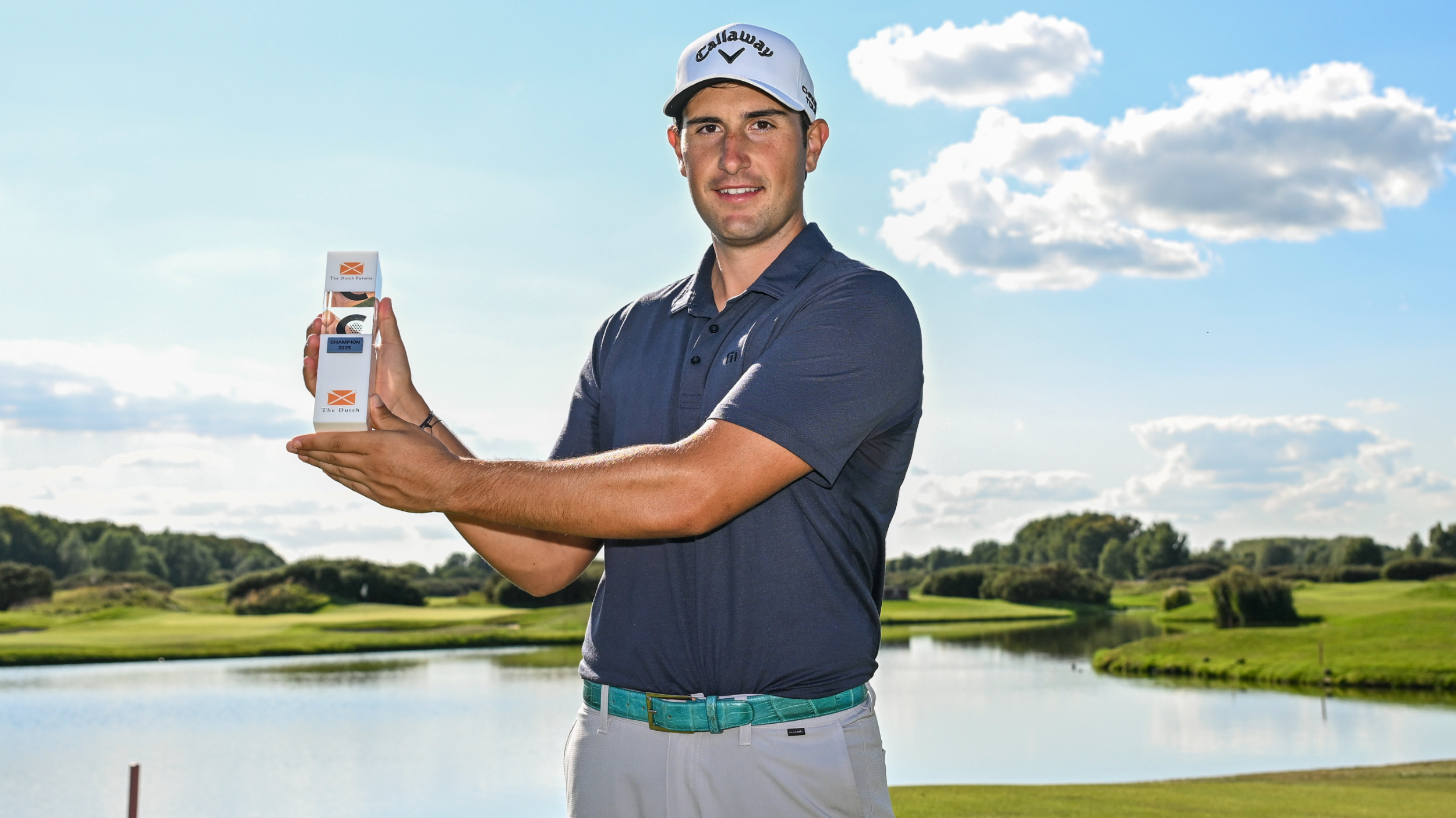Filippo Celli with the Dutch Futures trophy