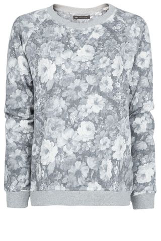 Mango Floral Print Sweatshirt, £29.99
