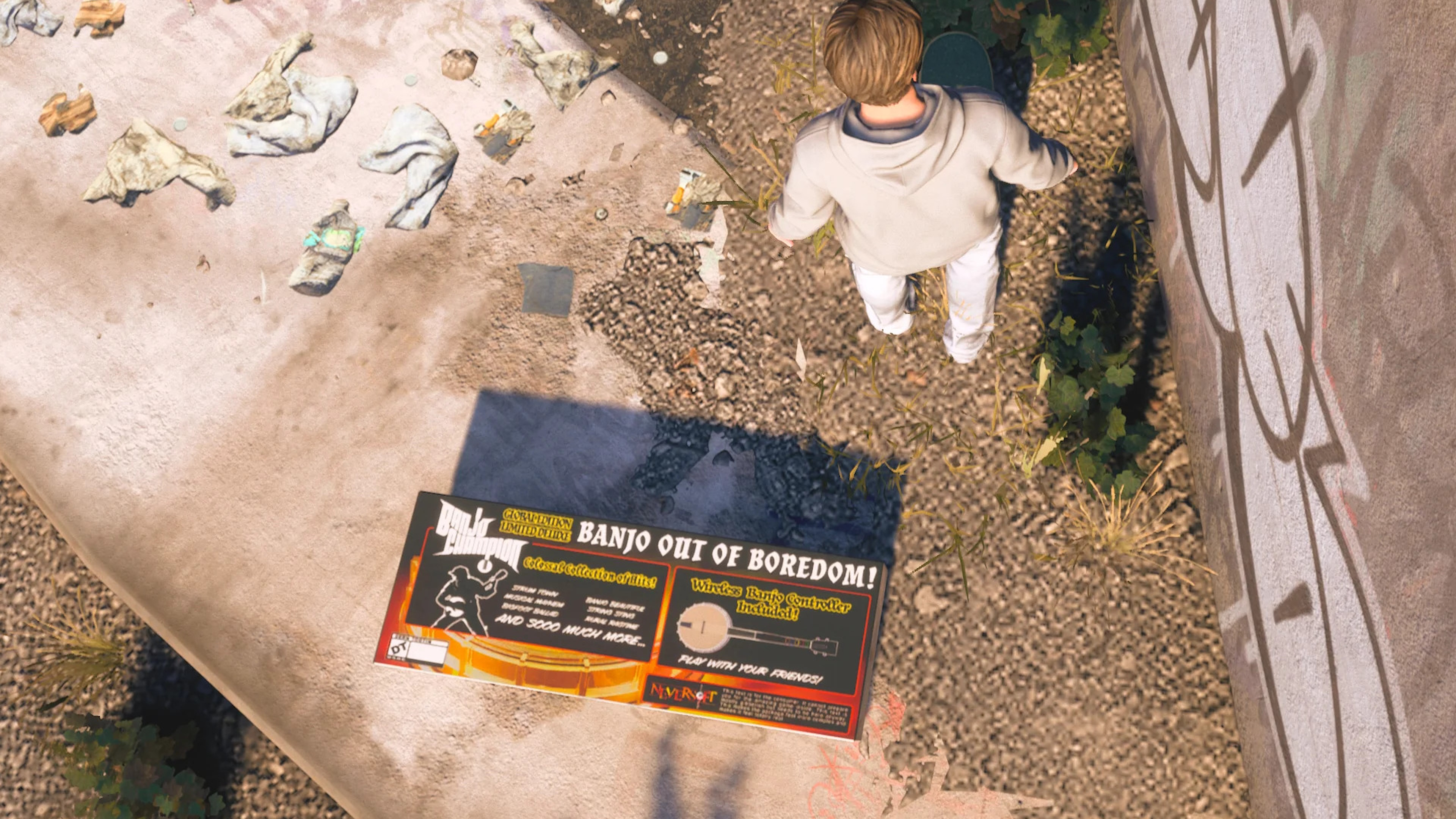Banjo Hero box in THPS3+4