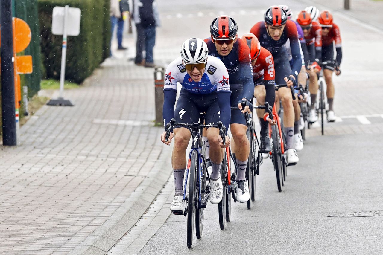 De Brabantse Pijl - La Fleche Brabanconne 2022 - 62nd Edition - Leuven - Overijse 205,1 km - 13/04/2022 - Remco Evenepoel (BEL - Quick-Step Alpha Vinyl Team) - photo Jan De Meuleneir/PN/SprintCyclingAgency&Acirc;&copy;2022