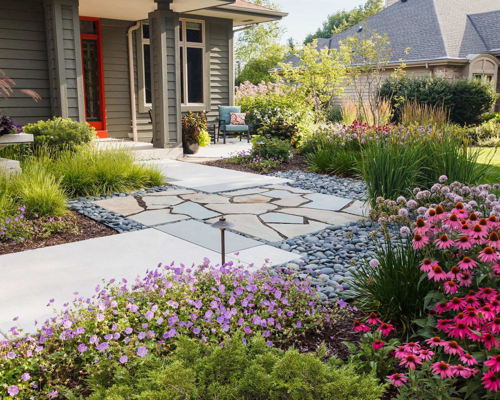 Flagstone Walkway Ideas: 11 Ways To Use Stone Pavers 