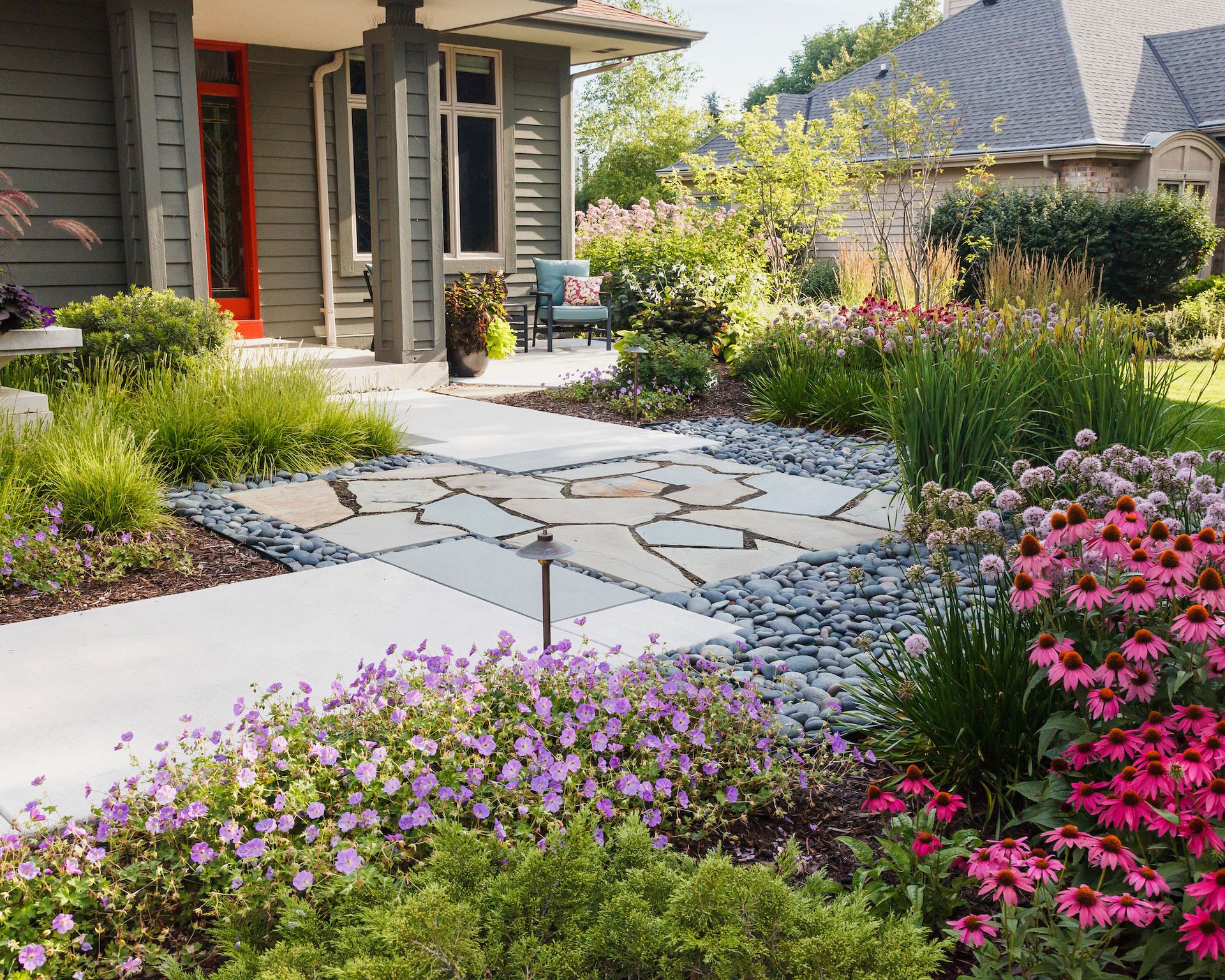 Flagstone walkway ideas: 11 ways to use stone pavers | Gardeningetc