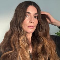 Eleanor Vousden with a wavy hairstyle