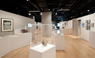 Installation view of 'Brains: The mind as matter'.