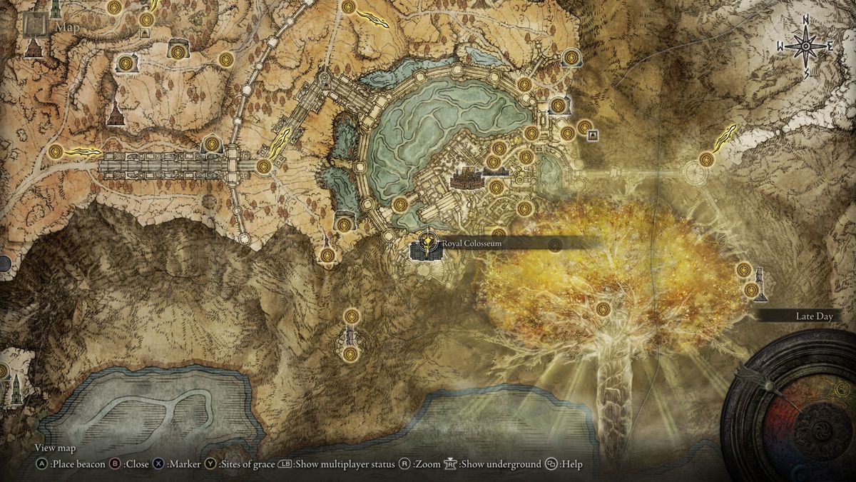 Elden Ring colosseums