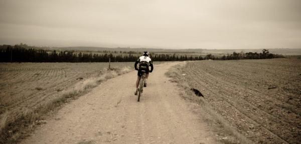 Kevin Evans chases hard