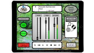 Yamaha ProVisionaire Touch software allows a Yamaha P.A. system to be controlled from an iPad.