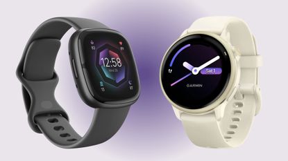 Garmin vs Fitbit side by side