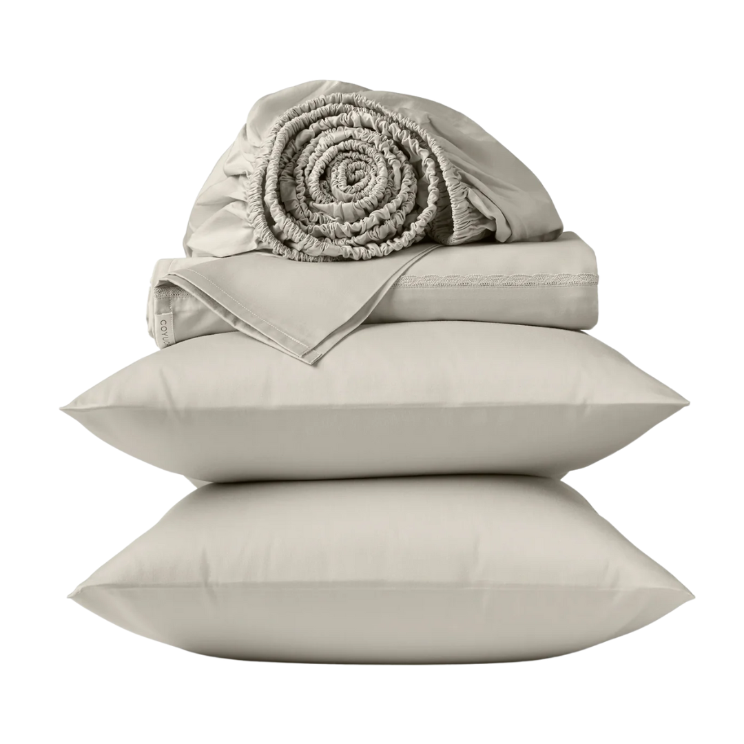 Cloud Soft Organic Sateen Sheet Set