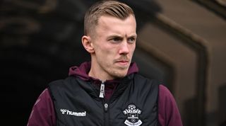 James Ward-Prowse of Southampton arrives prior to the Premier League match between Leeds United and Southampton at Elland Road on 25 February, 2023 in Leeds, United Kingdom.