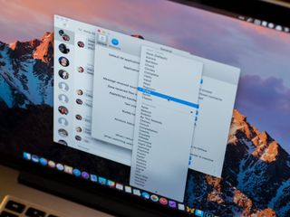 Messages app on Mac