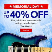 Musician’s Friend Memorial Day Sale: Up to 40% off