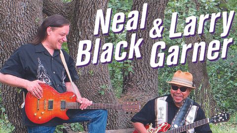 Neal Black & Larry Garner: Guilty Saints album artwork