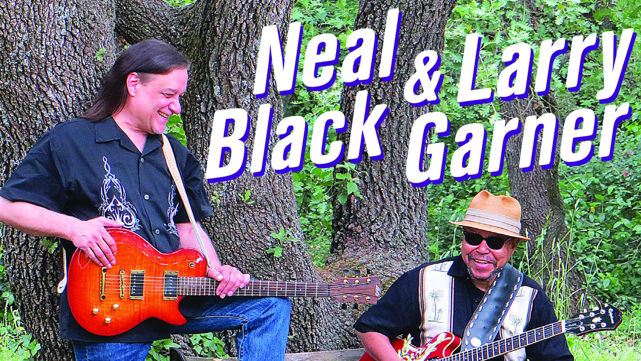 Neal Black &amp; Larry Garner: Guilty Saints album artwork