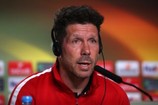 Diego Simeone enjoyed two spells as a player with Atletico Madrid