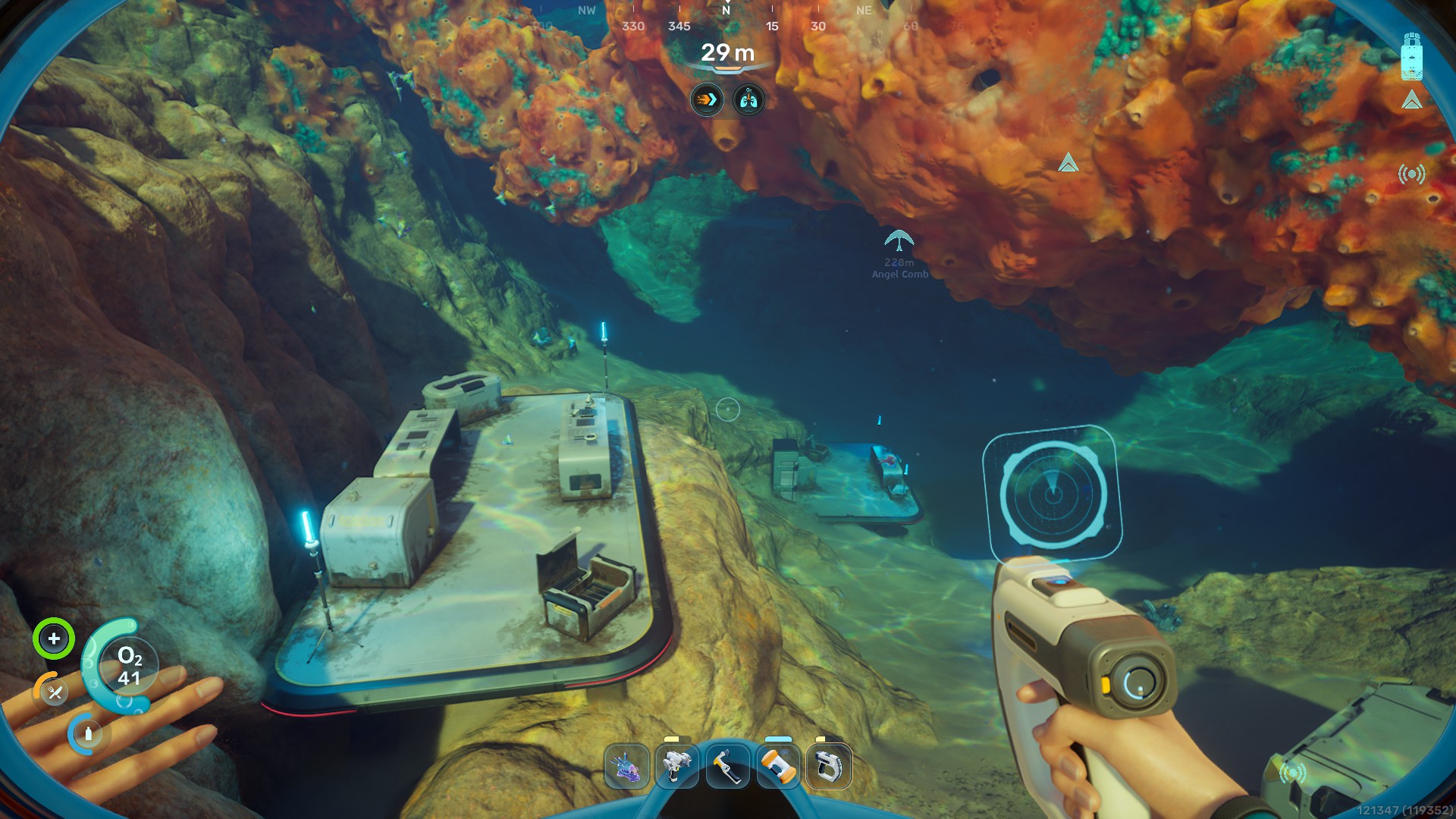 a screenshot from Subnautica 2 Early Access