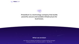 Pressidium's homepage