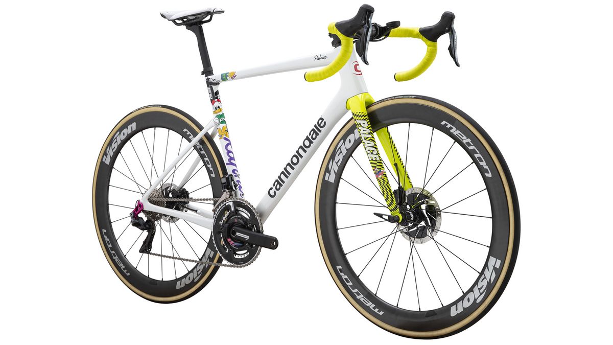 EF Pro Cycling x Palace Skateboards Cannondale bike