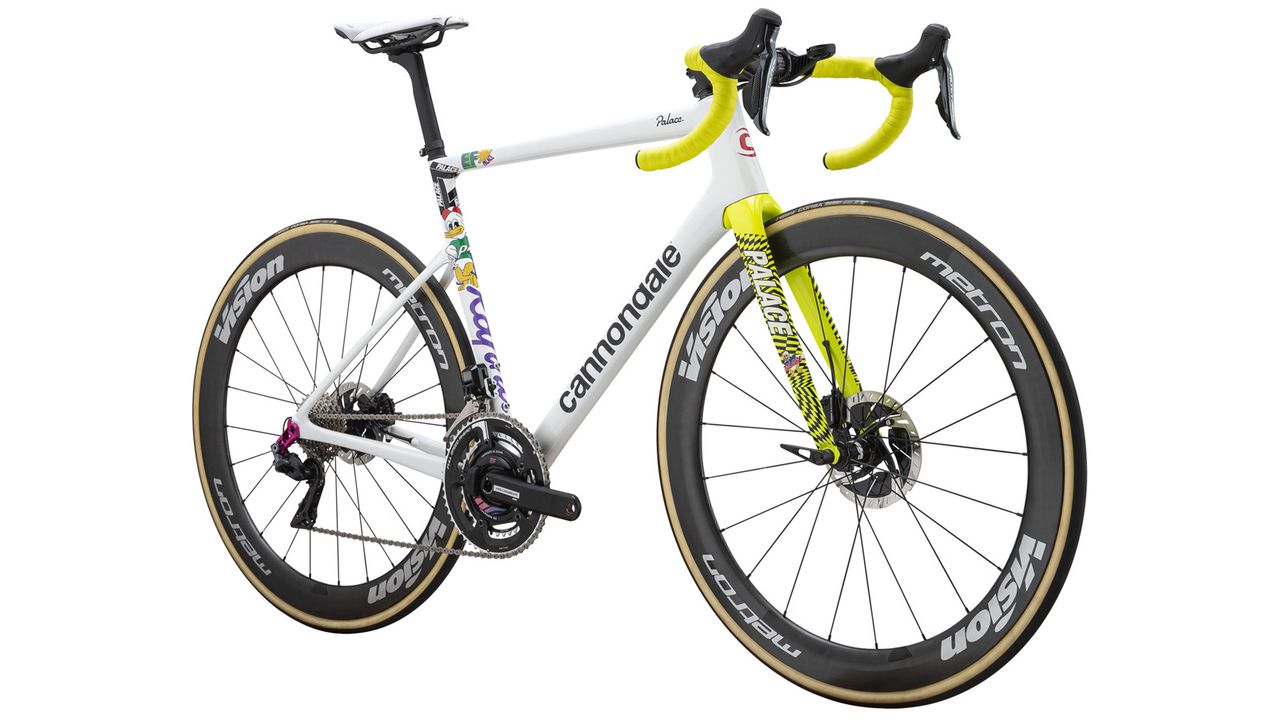 EF Pro Cycling x Palace Skateboards Cannondale bike