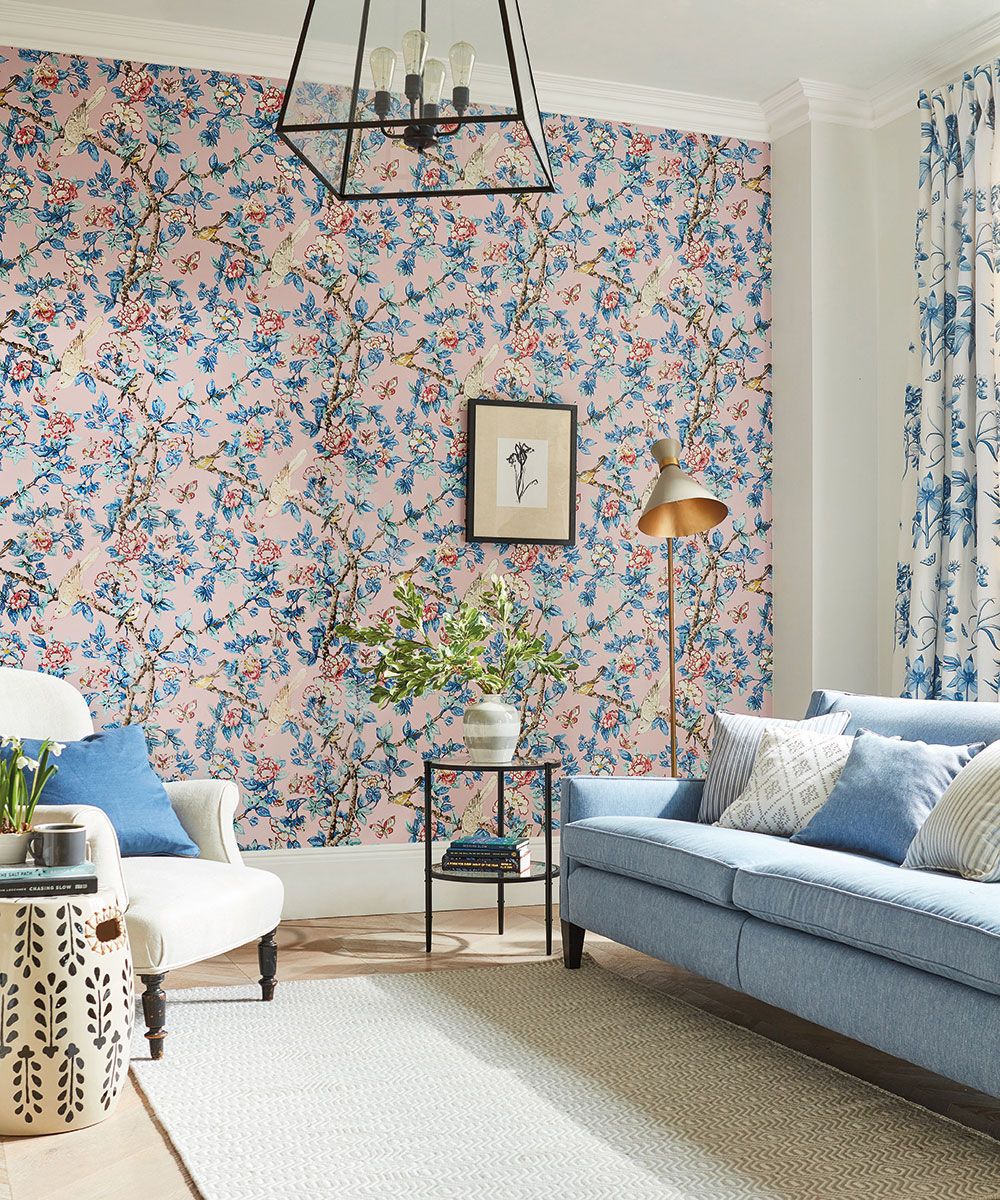 Living room wallpaper ideas to refresh your lounge space | Ideal Home