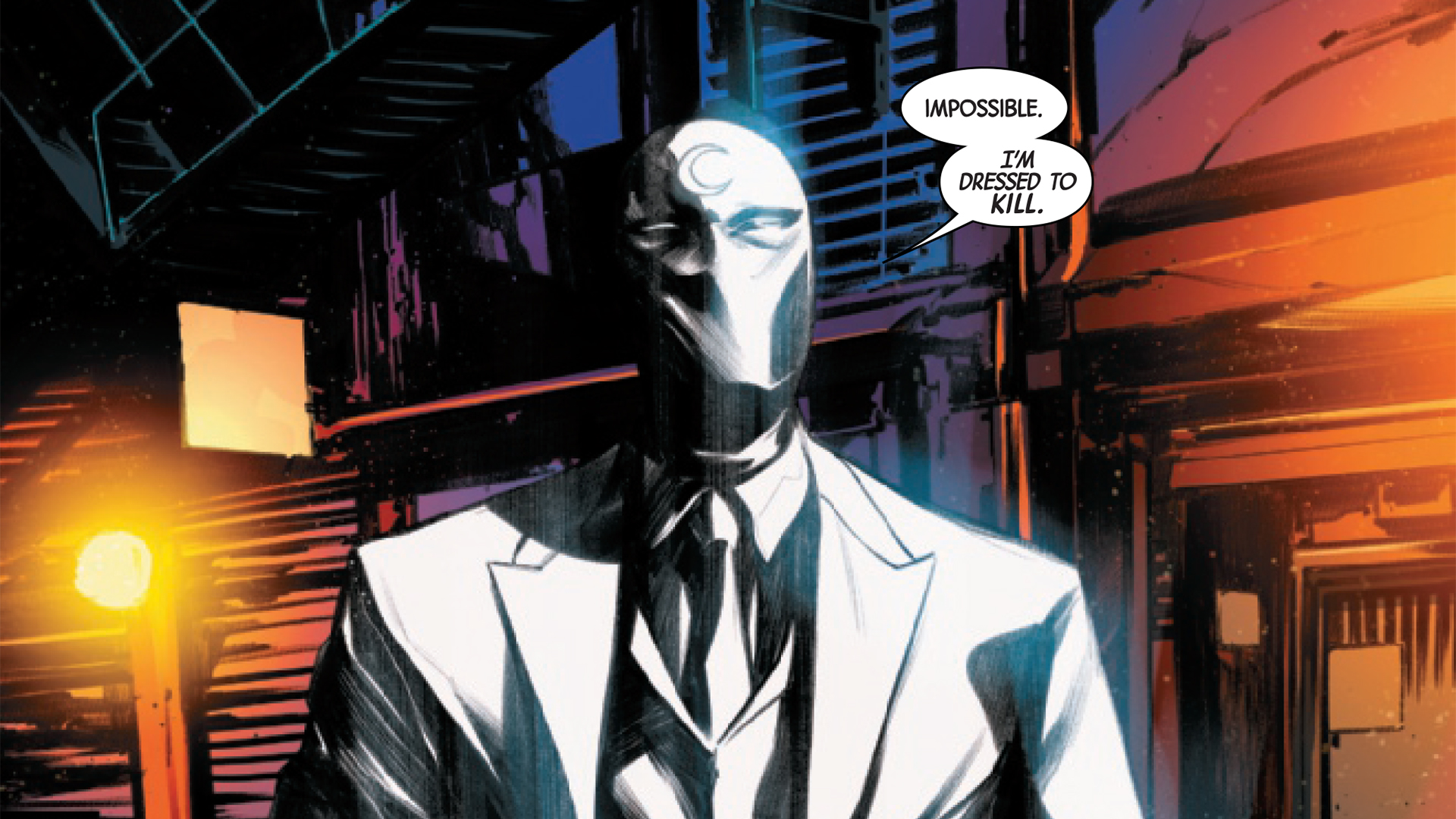 The new Moon Knight #1 explained - his new villain, new mission, and the return of Mr. Knight